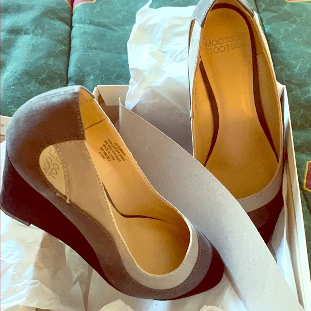 Wedge heel